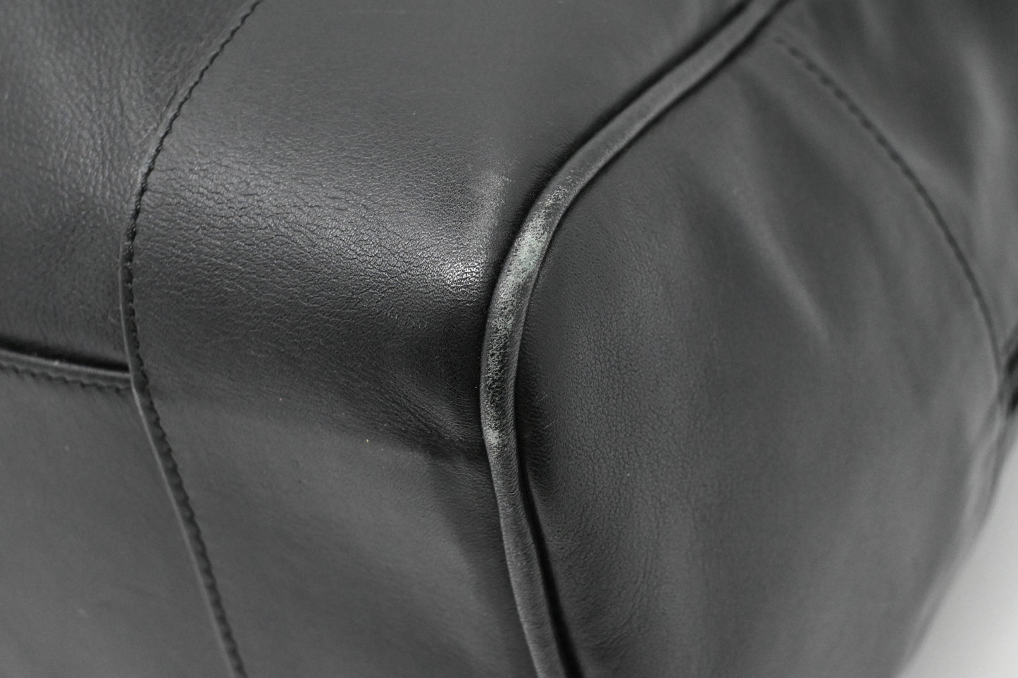 Loewe Large Amazona in Black Leather