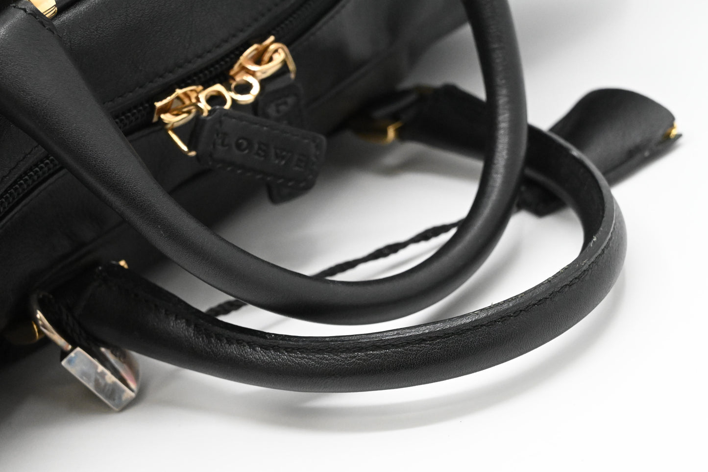Loewe Large Amazona in Black Leather