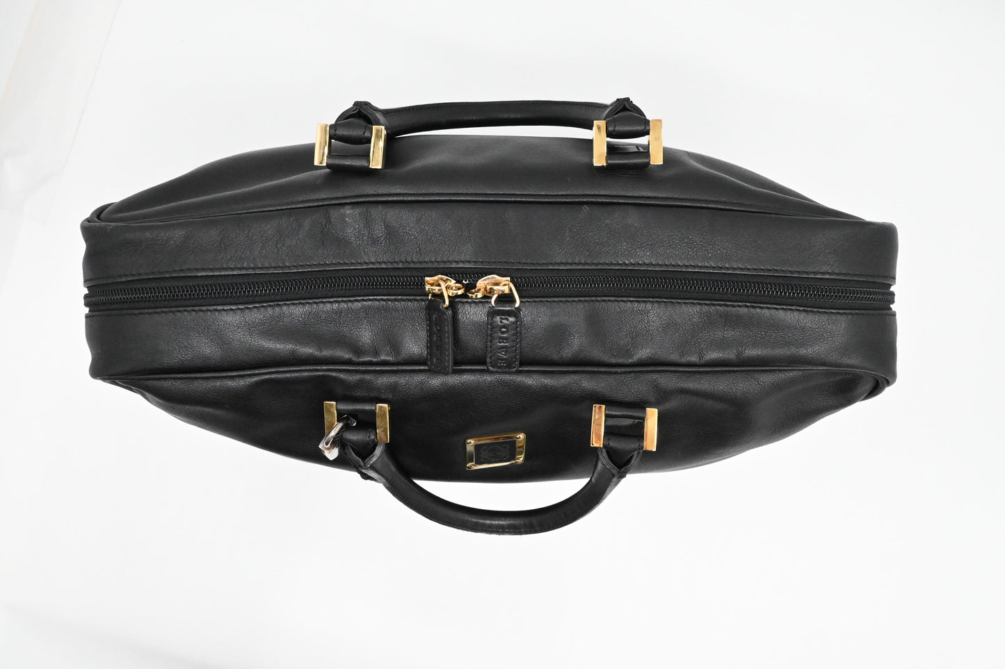 Loewe Large Amazona in Black Leather