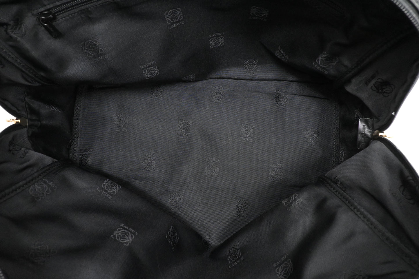 Loewe Large Amazona in Black Leather