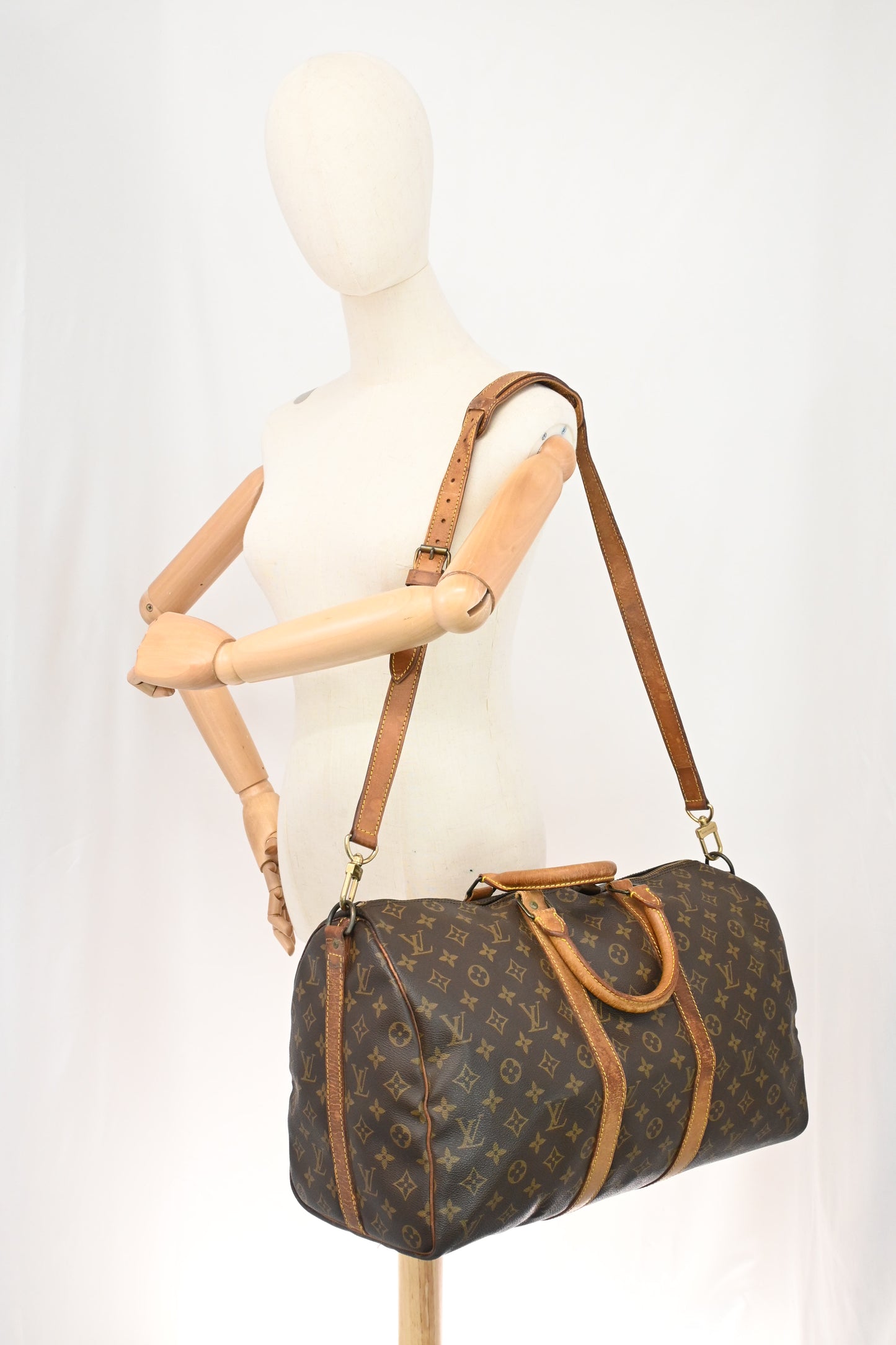 Louis Vuitton Keepall 45 Bandouliere in Monogram Canvas