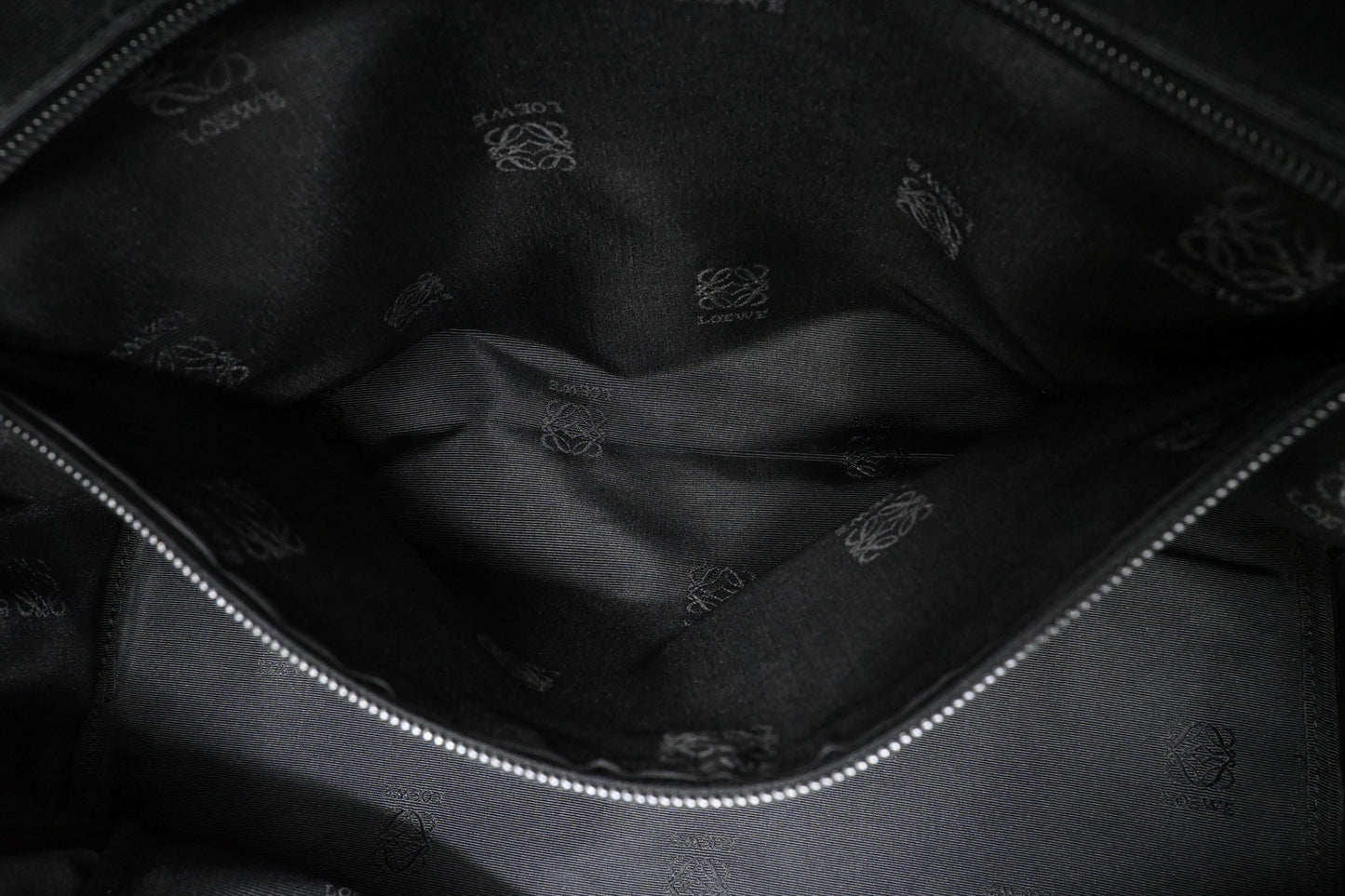 Loewe Large Amazona in Black Leather