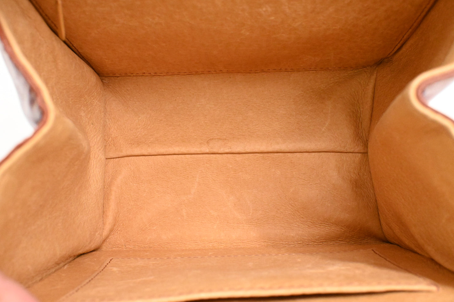 MCM Mini Kelly in Cognac Visetos Canvas