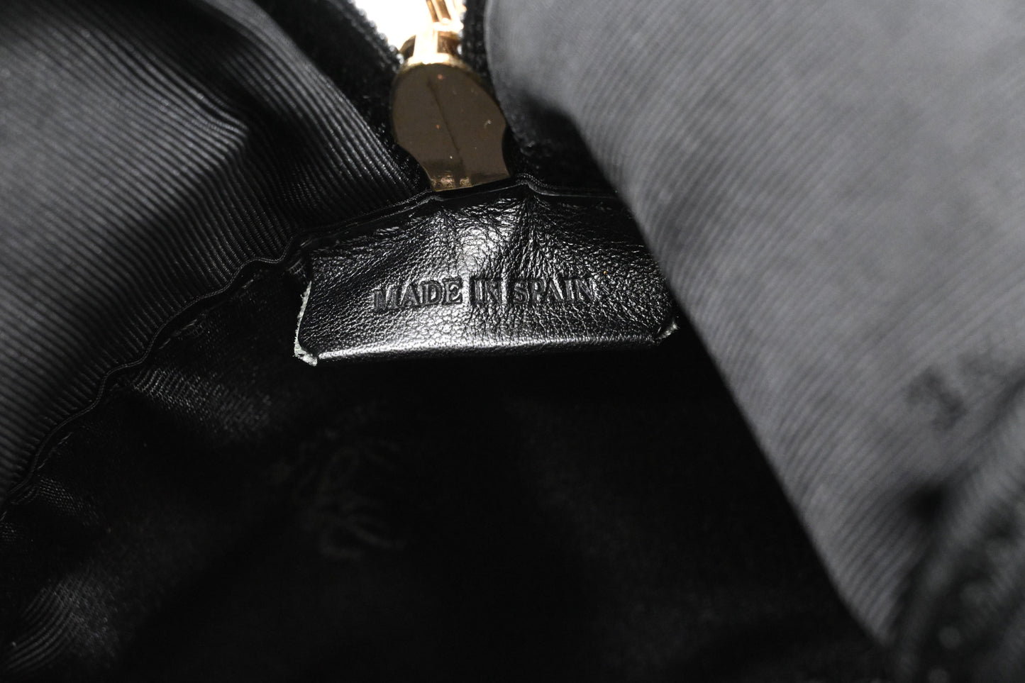 Loewe Large Amazona in Black Leather