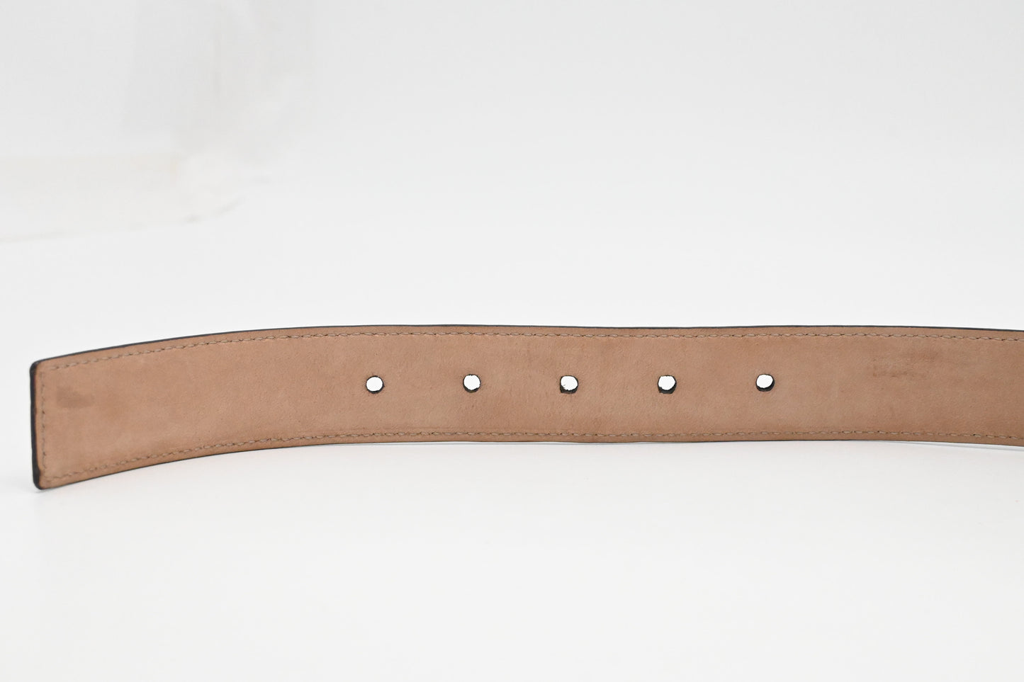 Gucci Belt in Black Microguccissima Leather