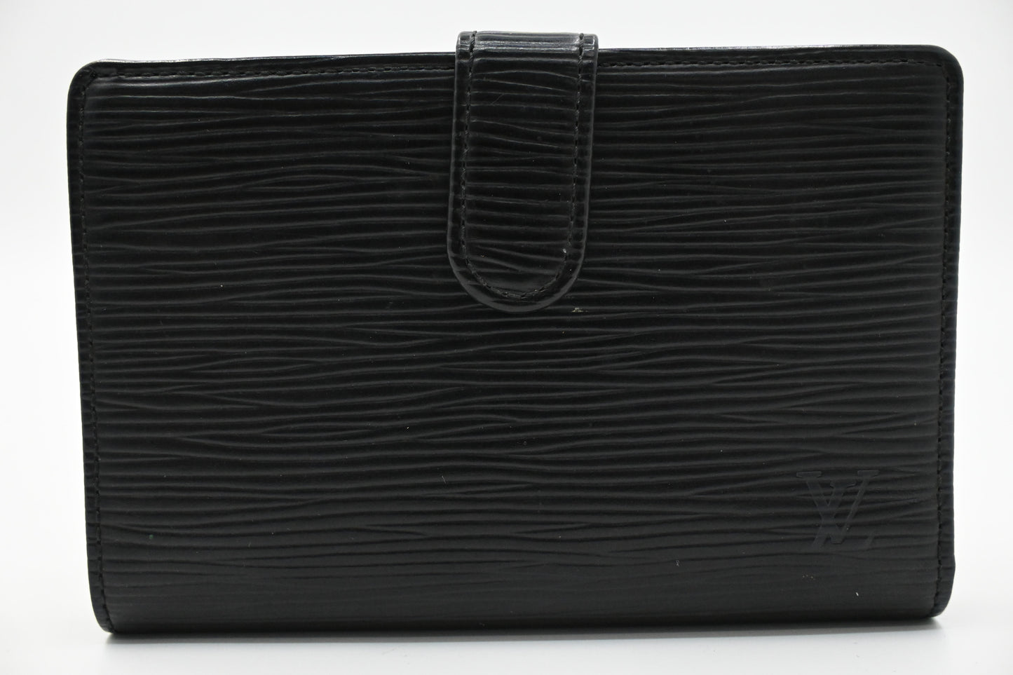 Louis Vuitton Viennois Wallet in Black Epi Leather