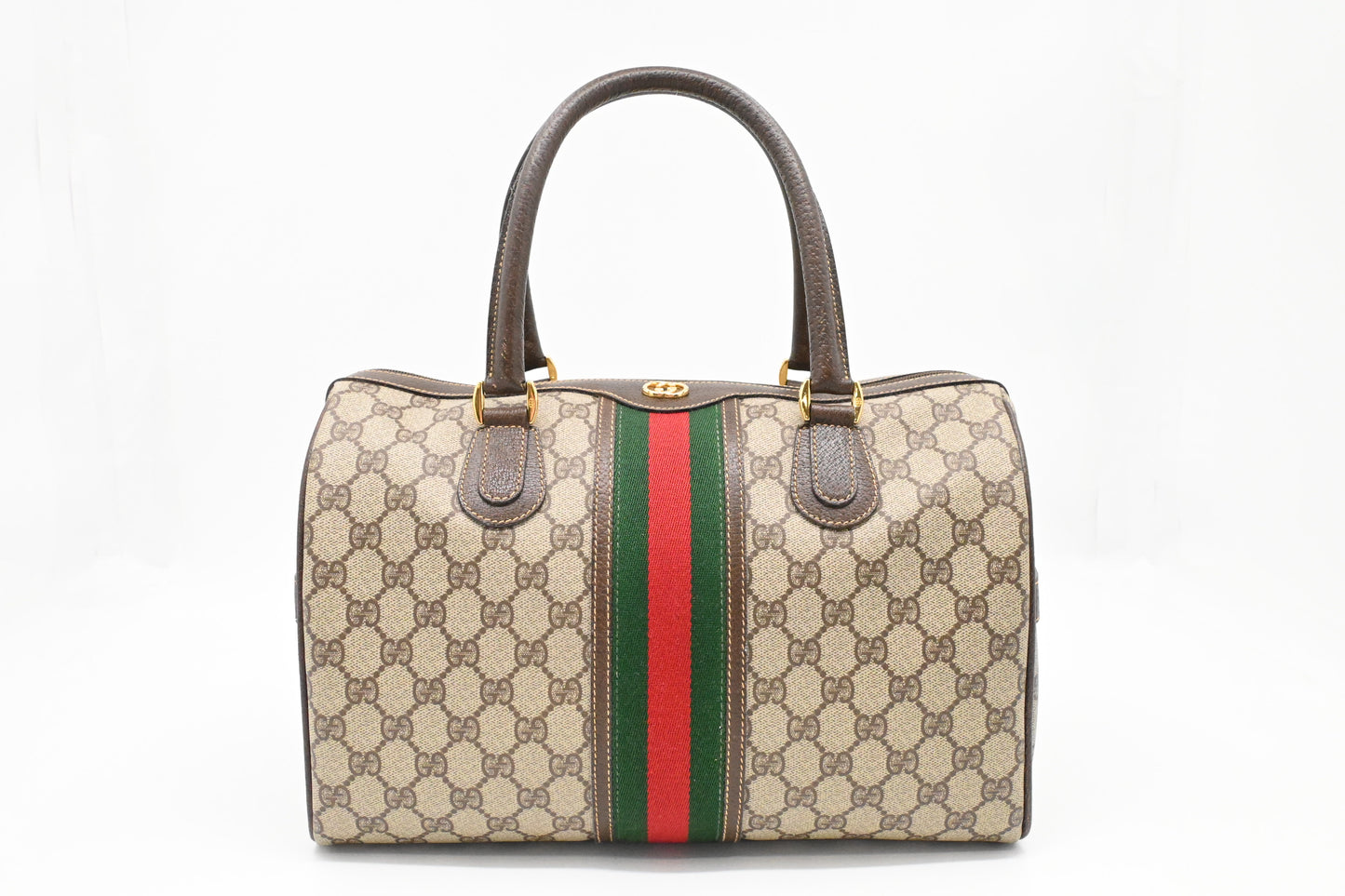 Gucci Boston 35 in GG Supreme Canvas