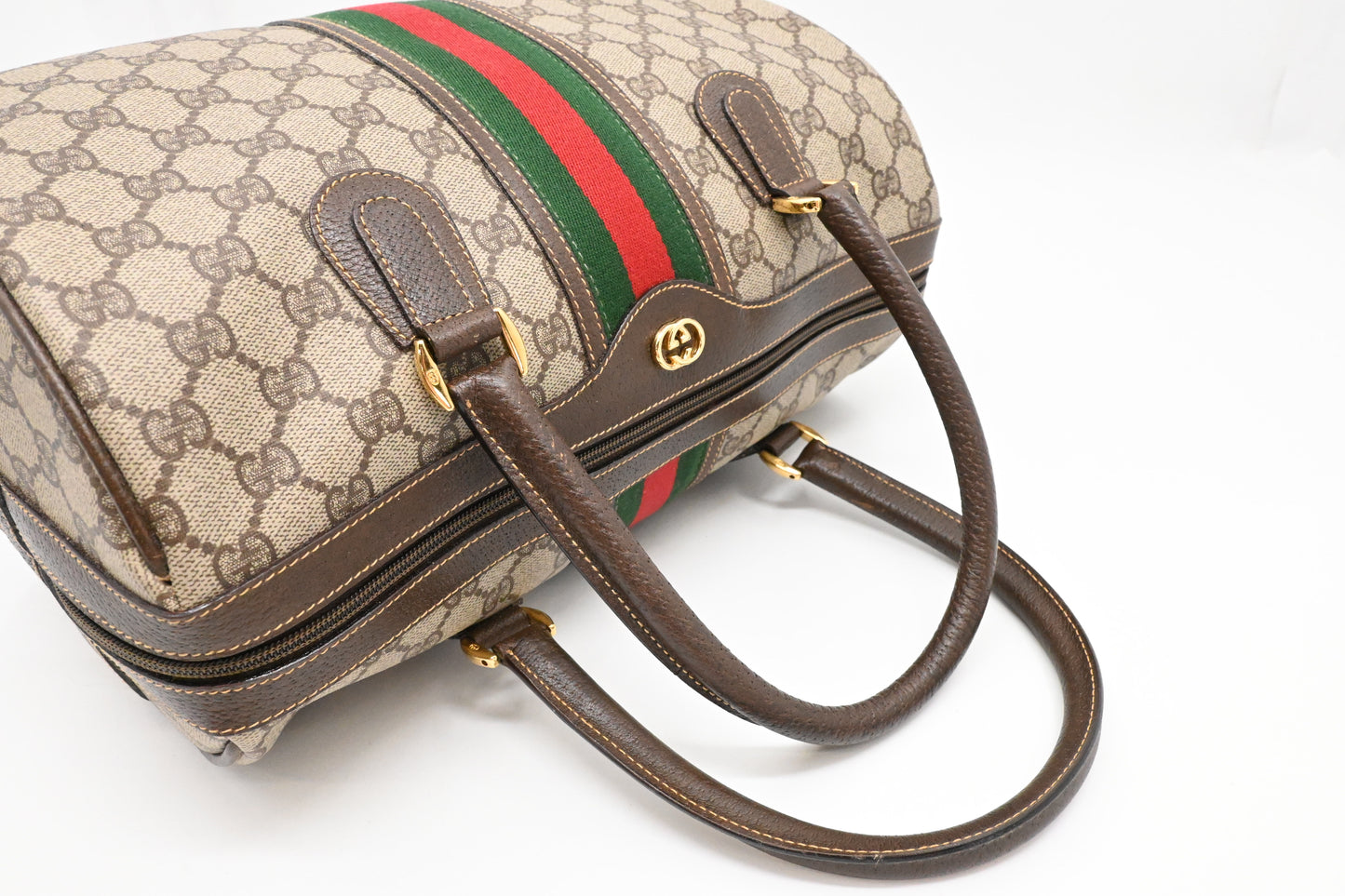 Gucci Boston 35 in GG Supreme Canvas
