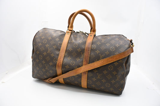 Louis Vuitton Keepall 45 Bandouliere in Monogram Canvas