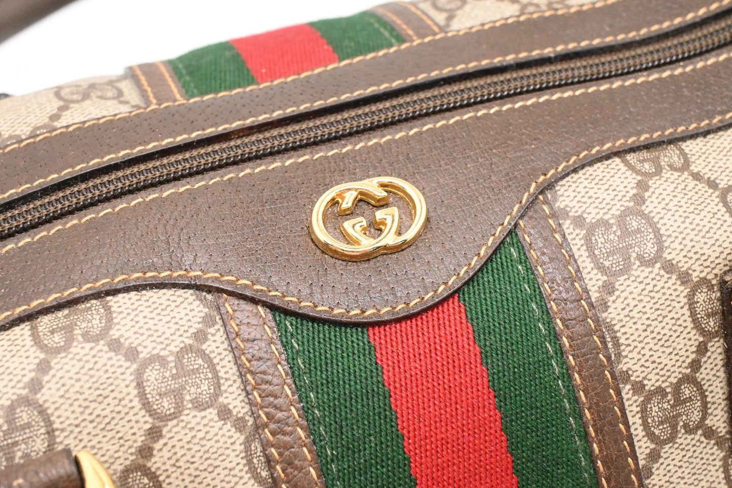 Gucci Boston 35 in GG Supreme Canvas