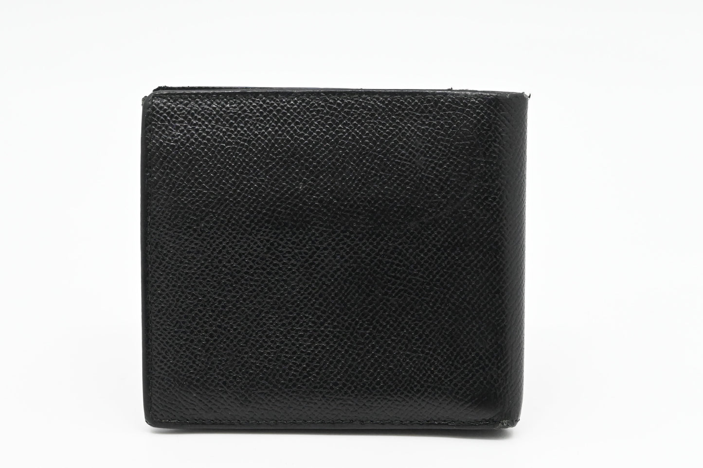 Bvlgari Bifold Wallet in Black Leather