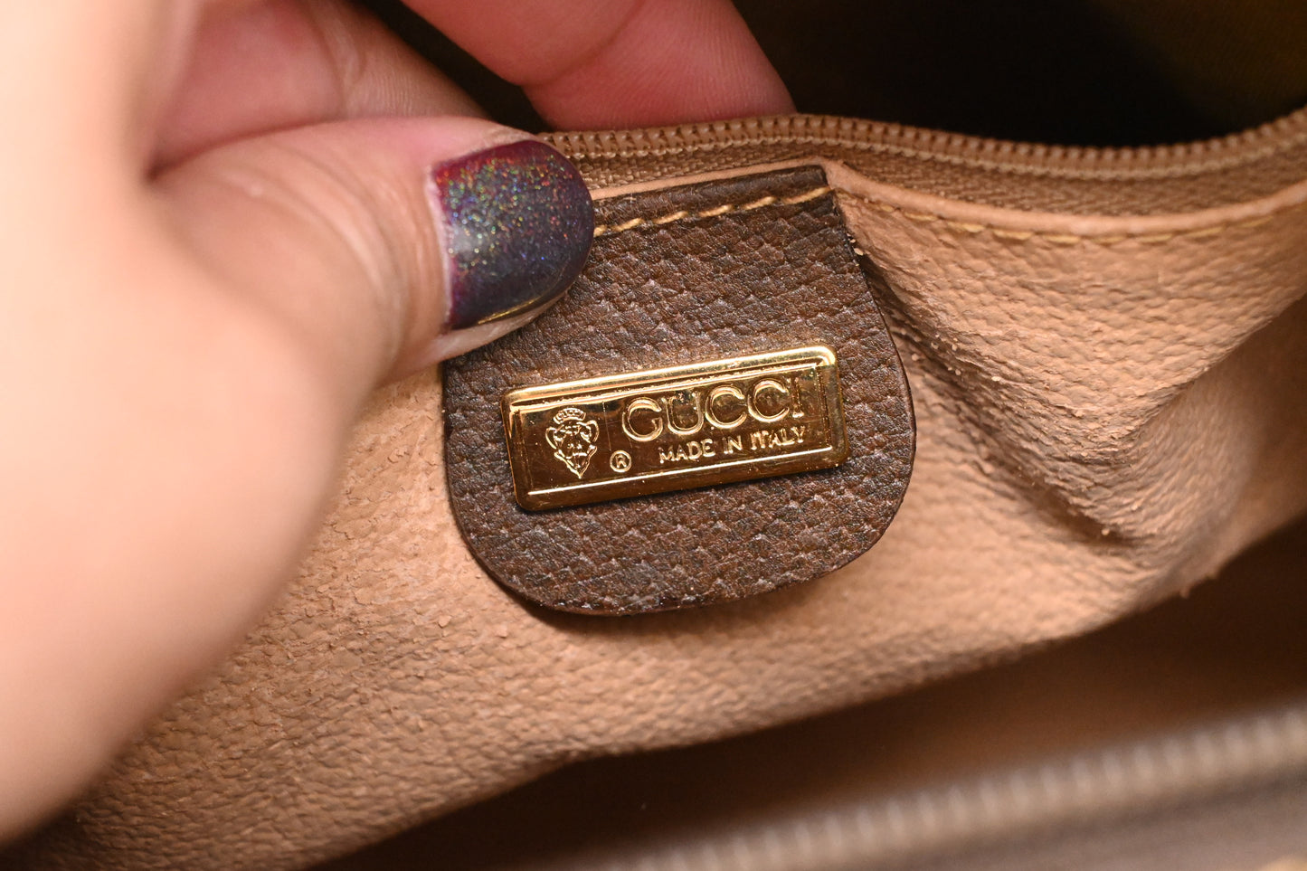 Gucci Boston 35 in GG Supreme Canvas