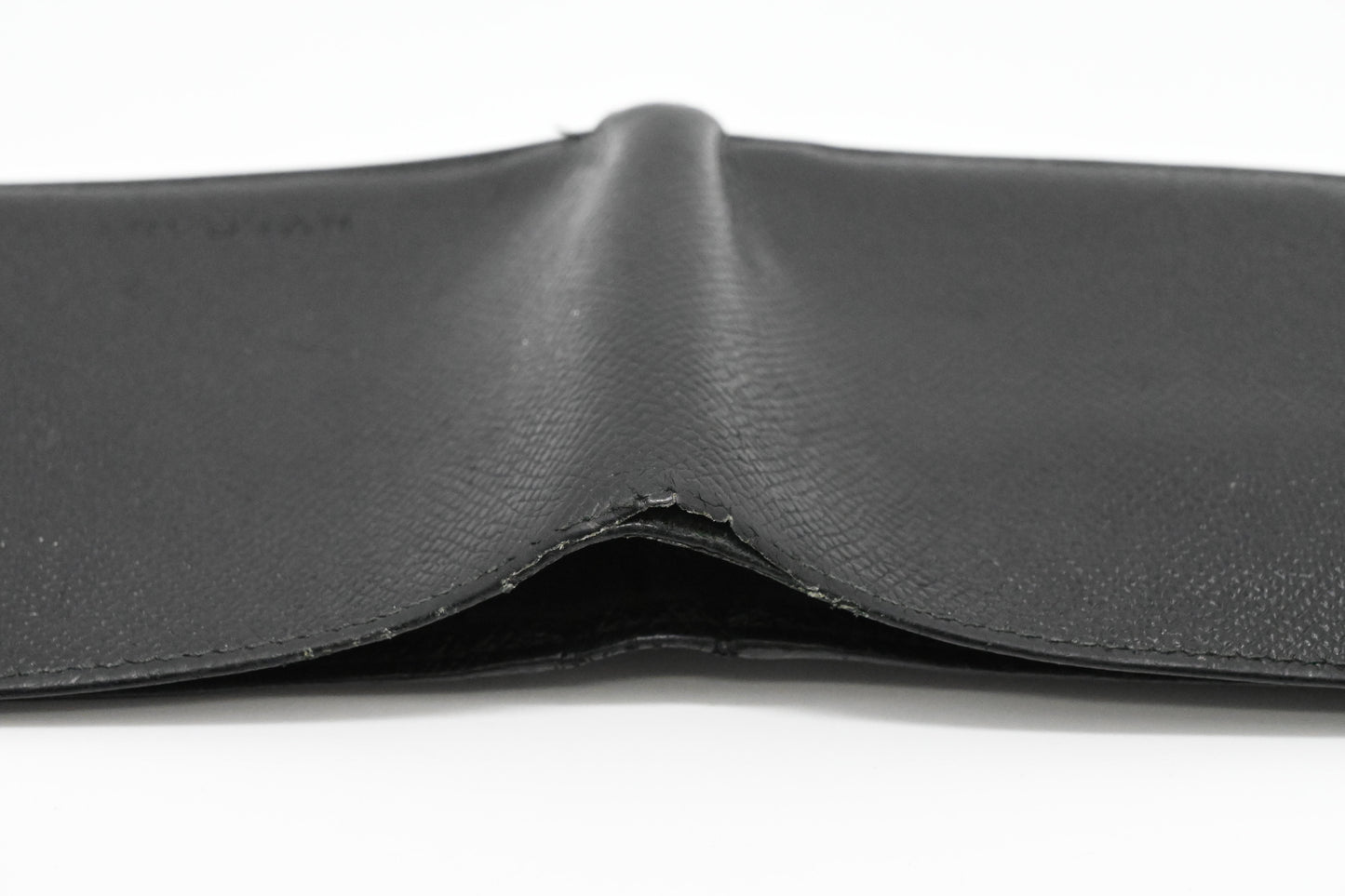 Bvlgari Bifold Wallet in Black Leather