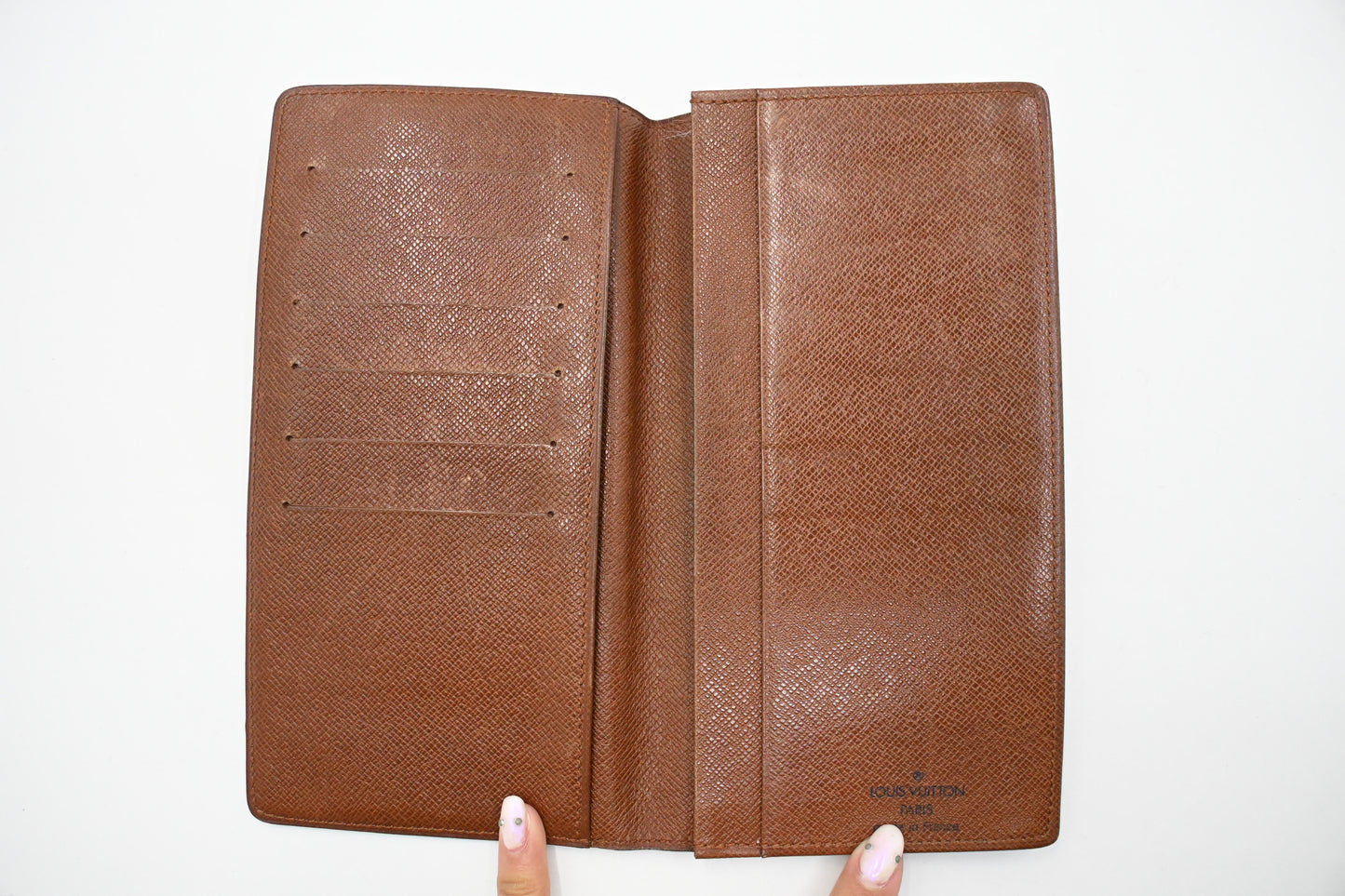 Louis Vuitton Long Bifold Wallet in Monogram Canvas