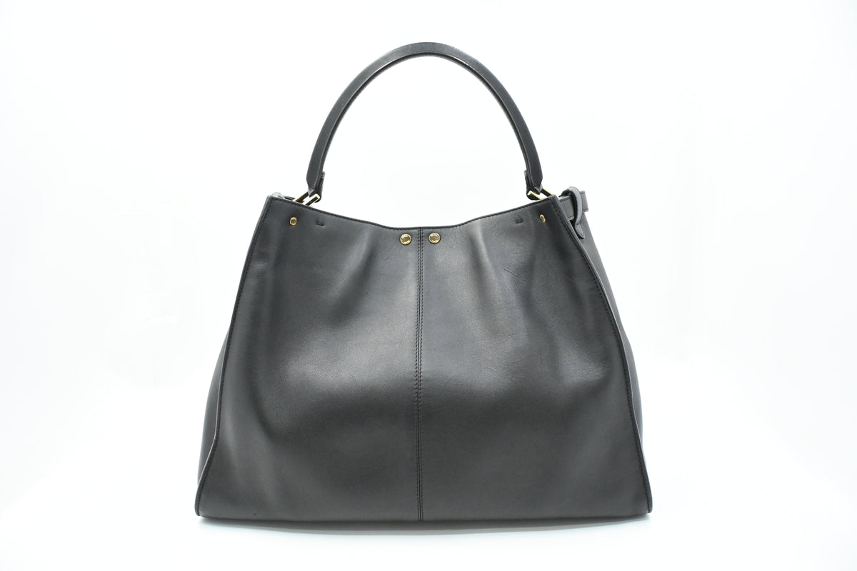 Fendi Large Peekaboo in Black Leather