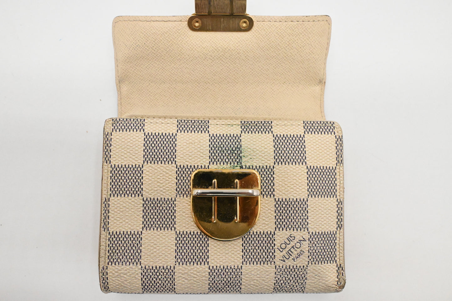 Louis Vuitton Koala Wallet in Damier Azur Canvas