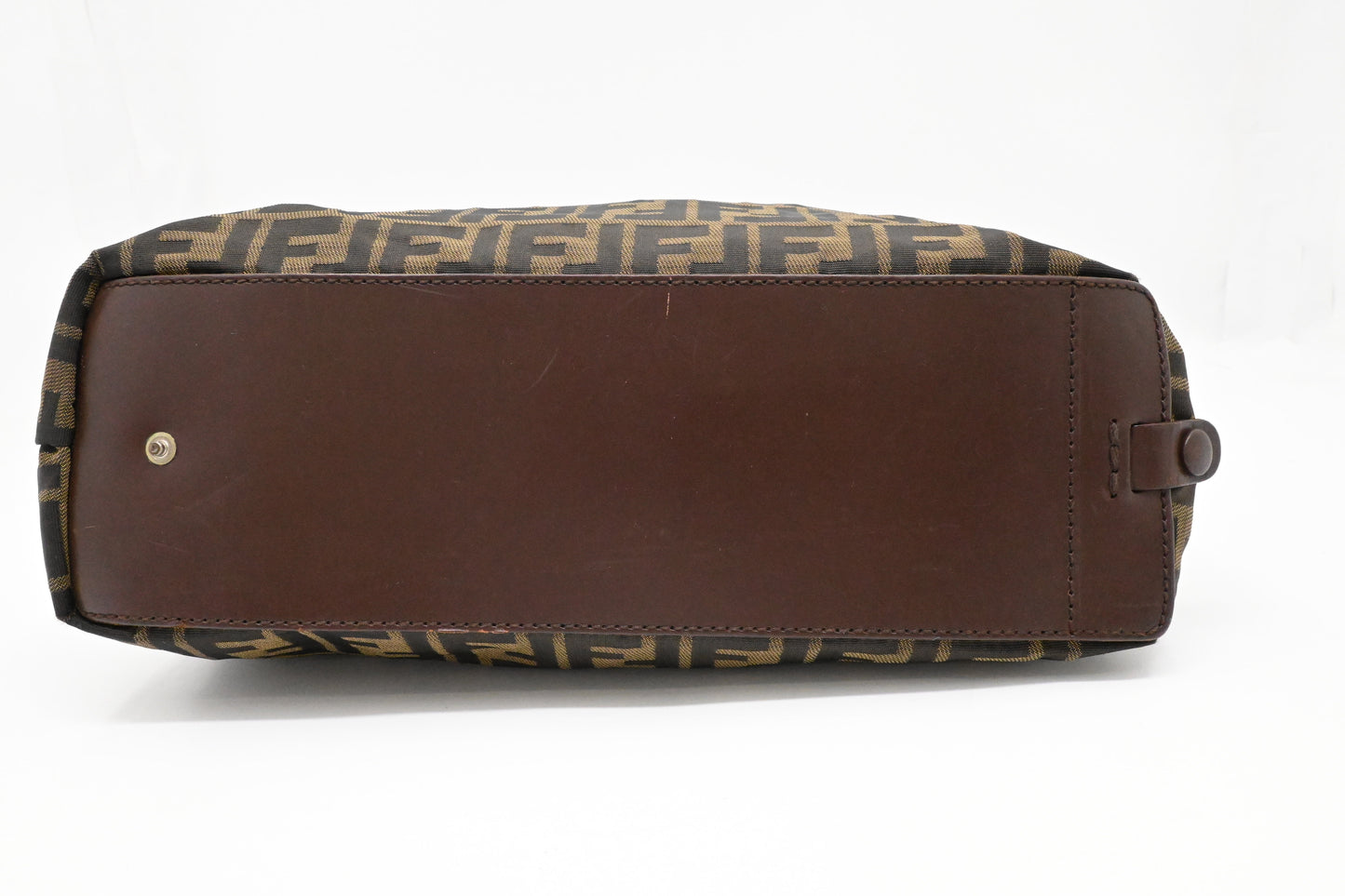 Fendi Foldable Handbag in Zucca Canvas
