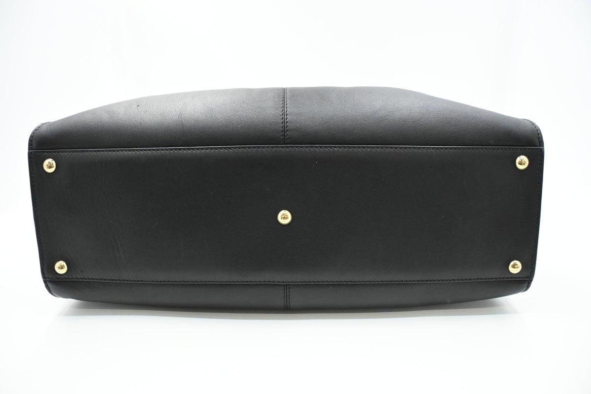 Fendi Large Peekaboo in Black Leather