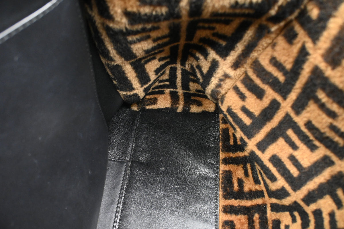 Fendi Large Peekaboo in Black Leather