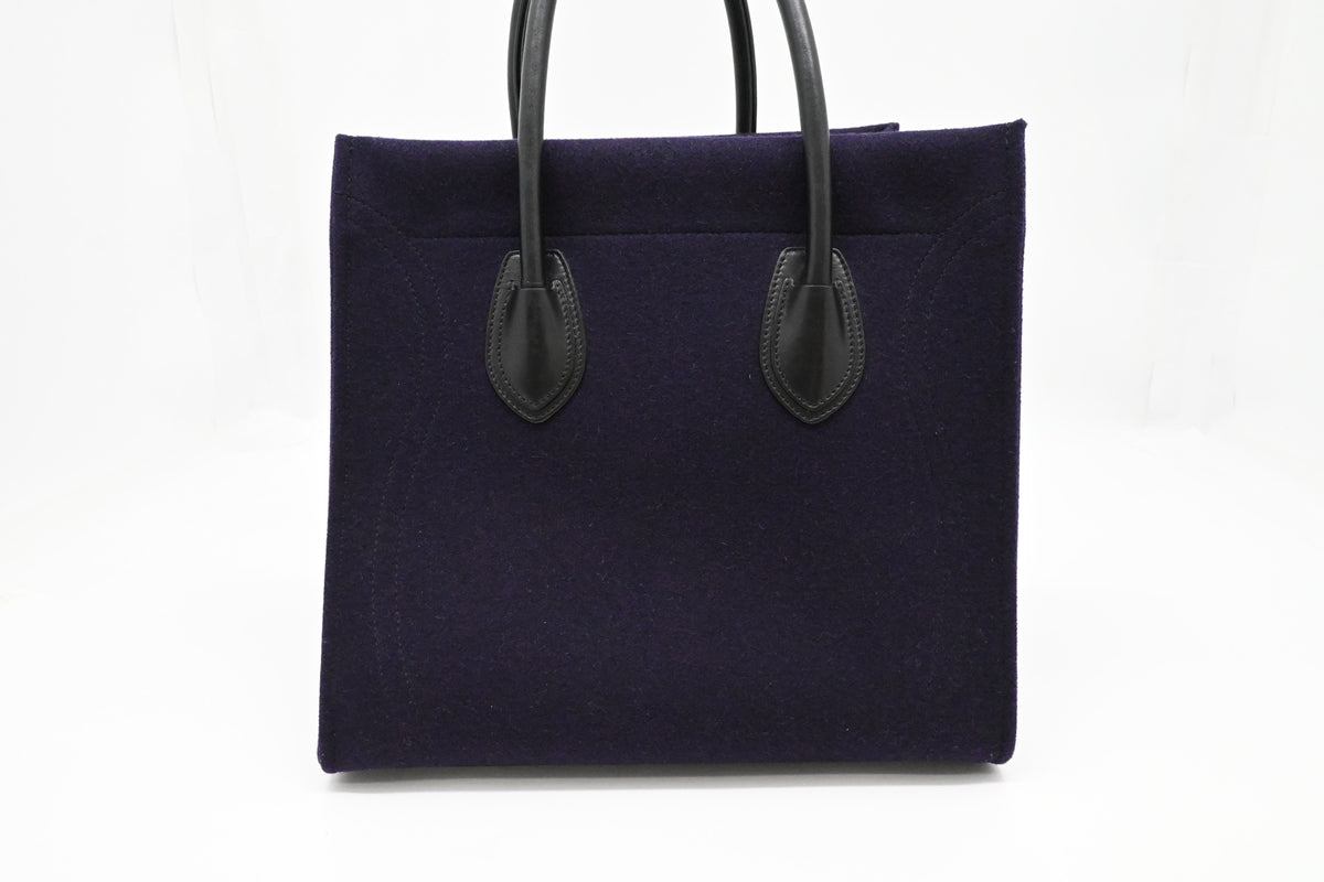Celine Medium Phantom in Navy Blue Felt