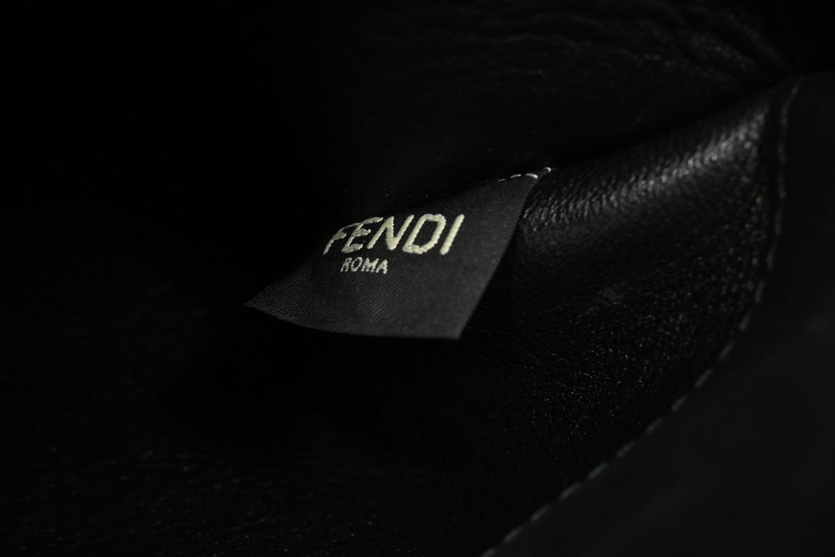 Fendi Large Peekaboo in Black Leather