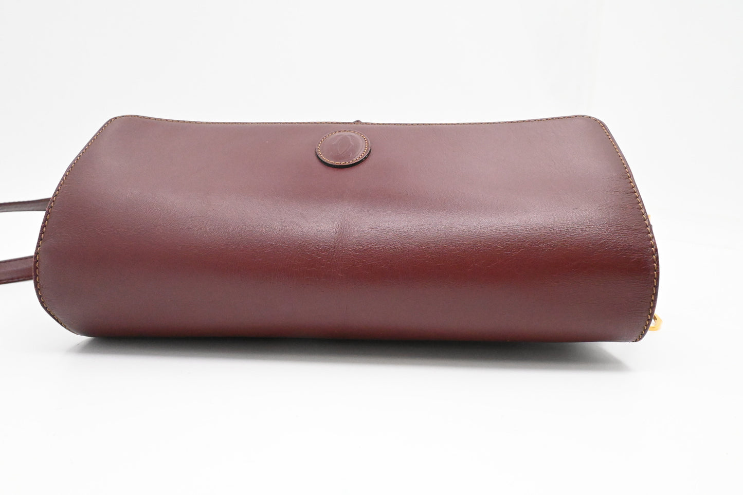 Cartier Crossbody in Burgundy Leather