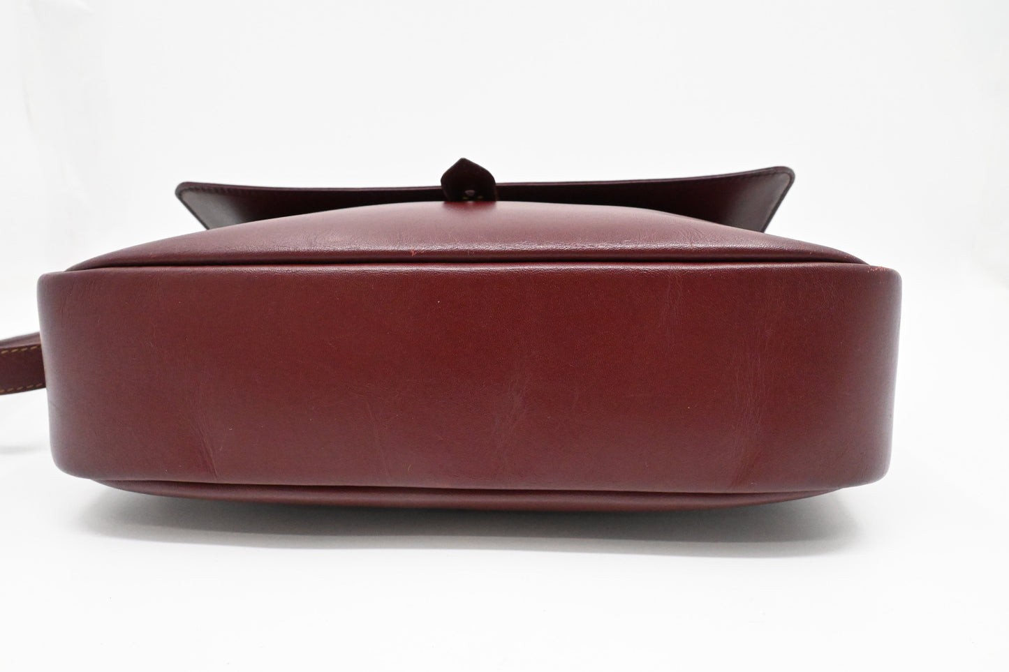 Cartier Crossbody in Burgundy Leather