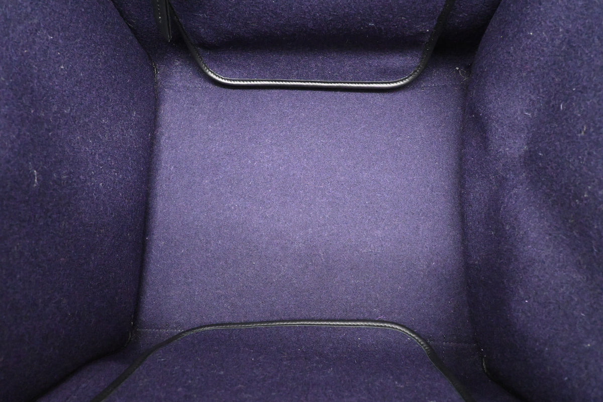 Celine Medium Phantom in Navy Blue Felt