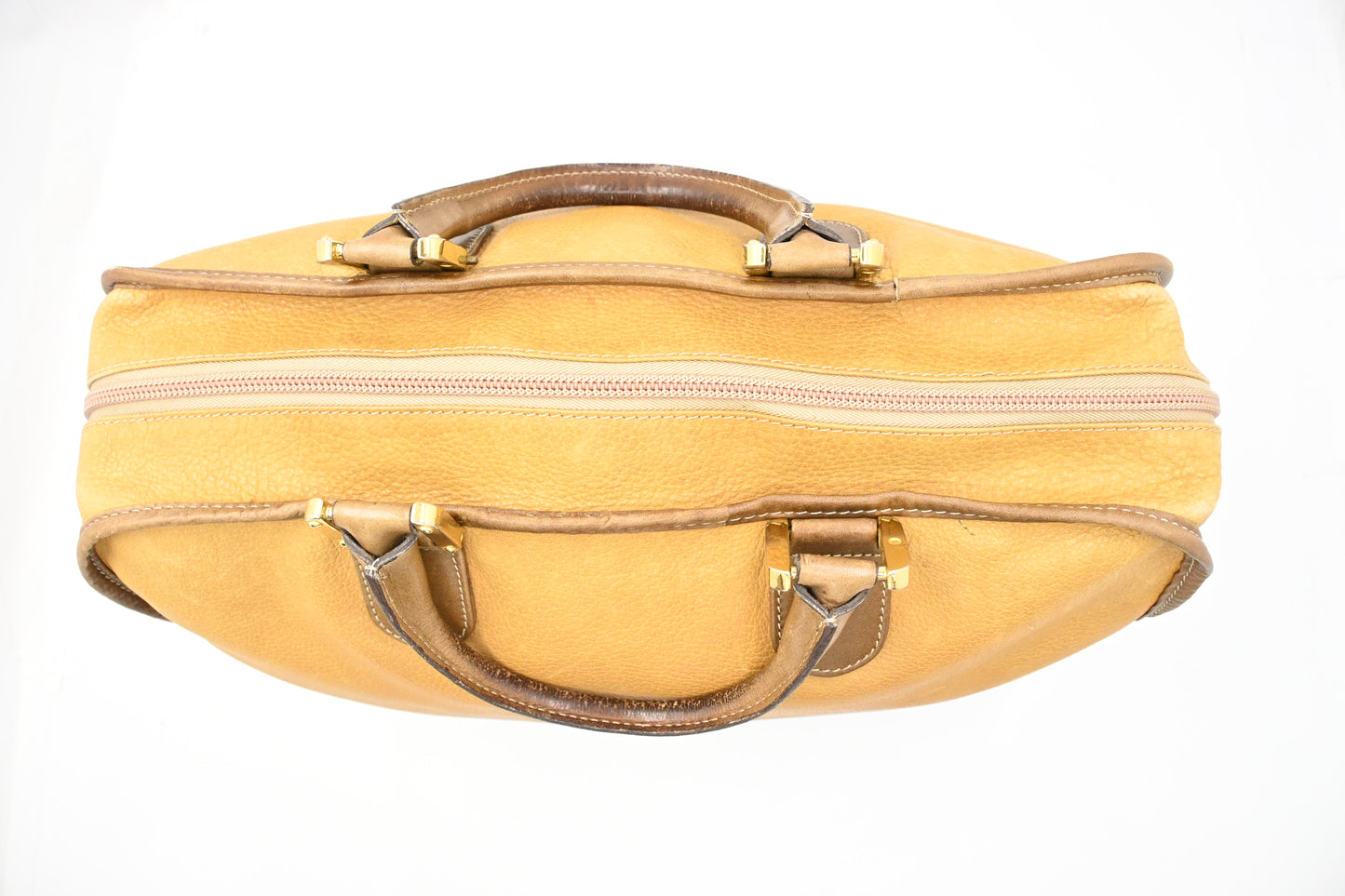Loewe Boston Bag in Brown Leather