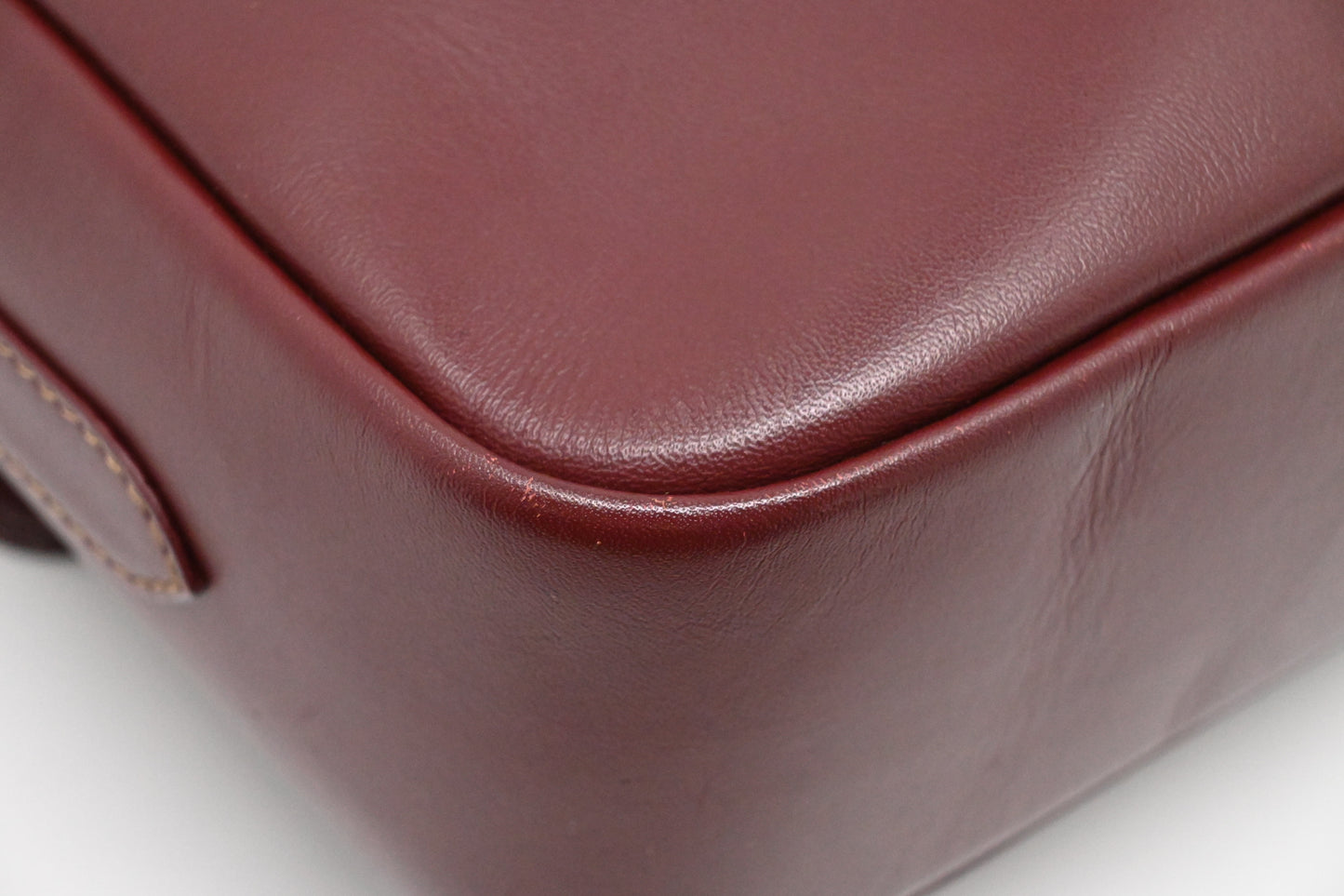 Cartier Crossbody in Burgundy Leather
