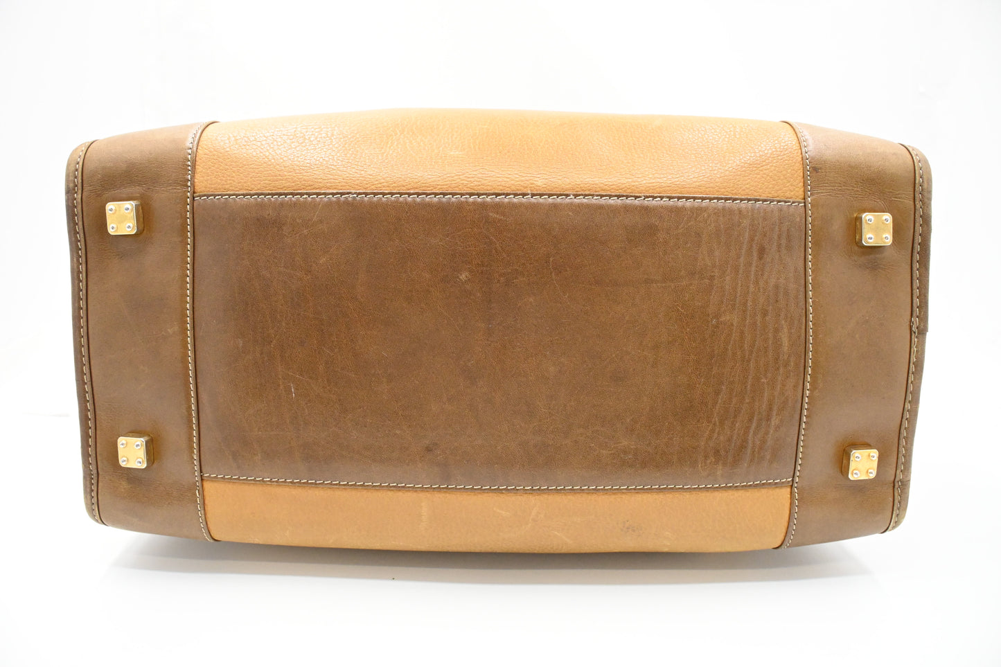 Loewe Boston Bag in Brown Leather