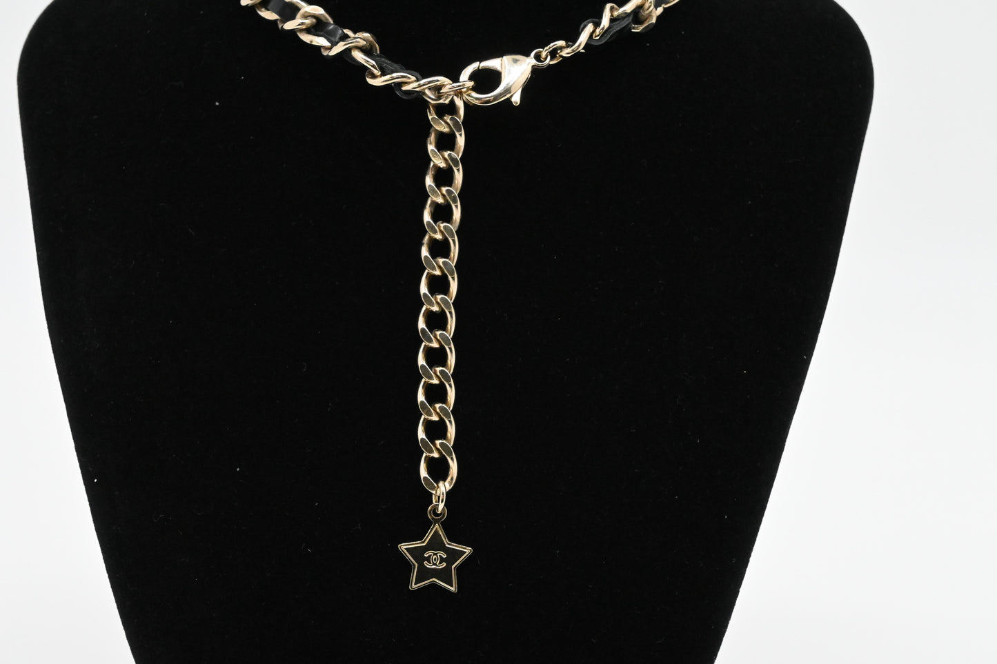 Chanel Leather Charm Necklace