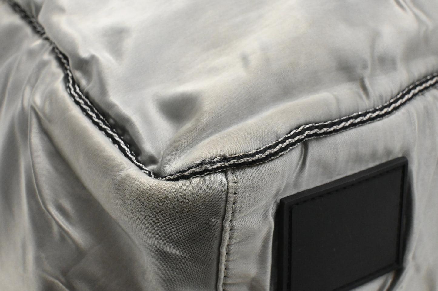 Chanel Sport Line Duffle Bag in Silver Satin