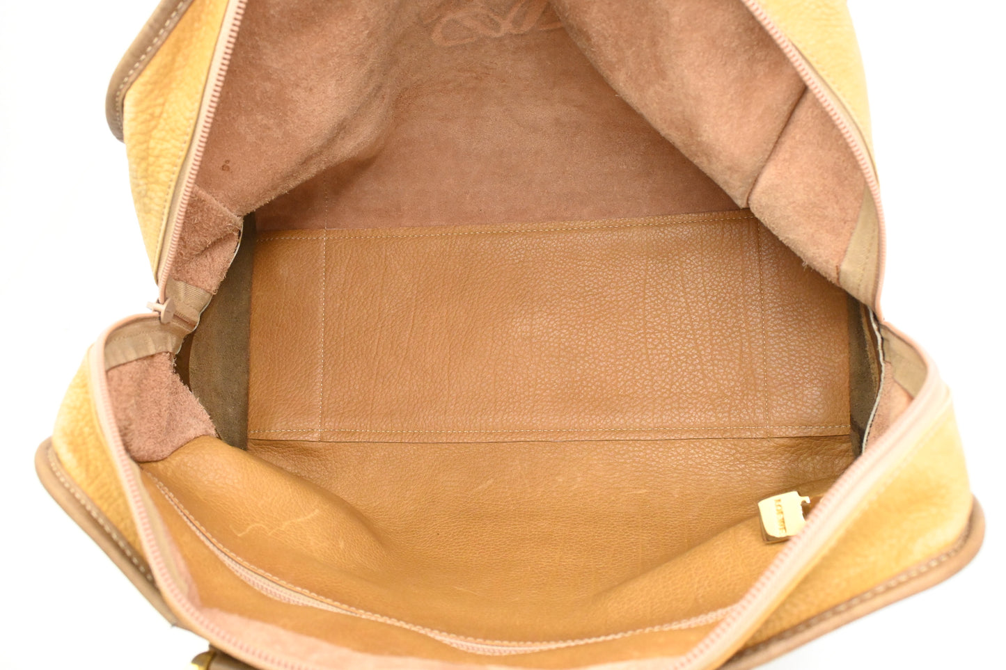 Loewe Boston Bag in Brown Leather