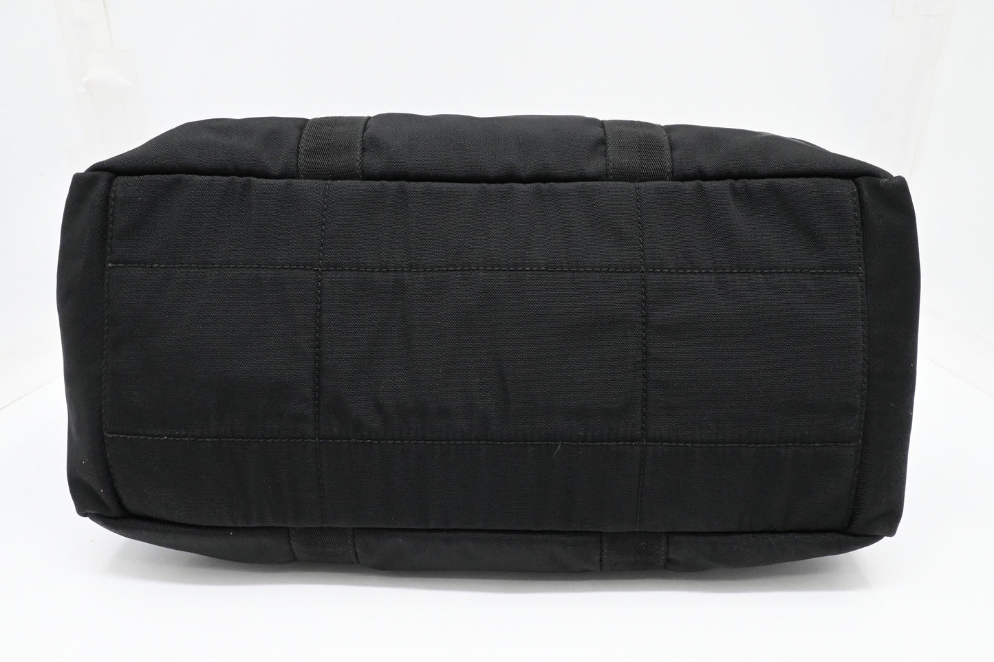 Gucci Bowling Bag in Black Nylon Canvas