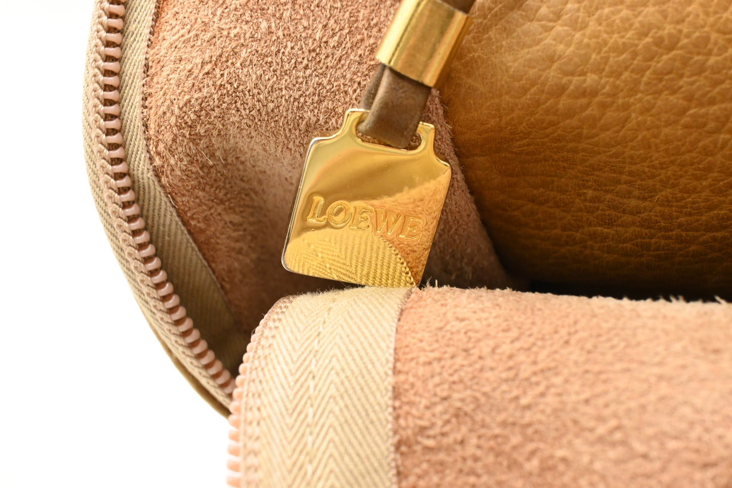 Loewe Boston Bag in Brown Leather
