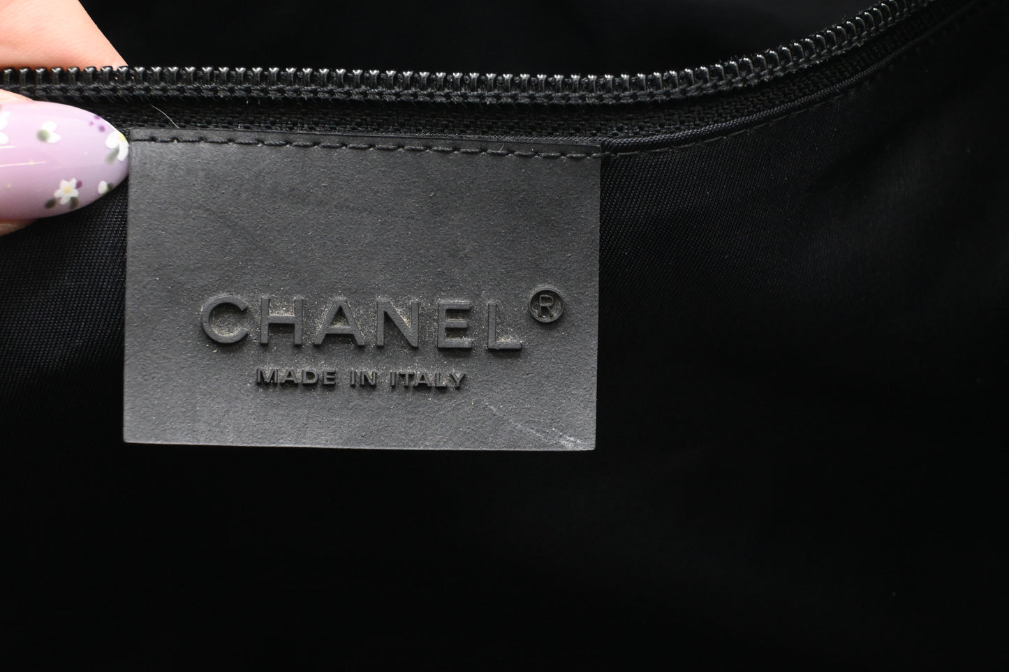 Chanel Sport Line Duffle Bag in Silver Satin