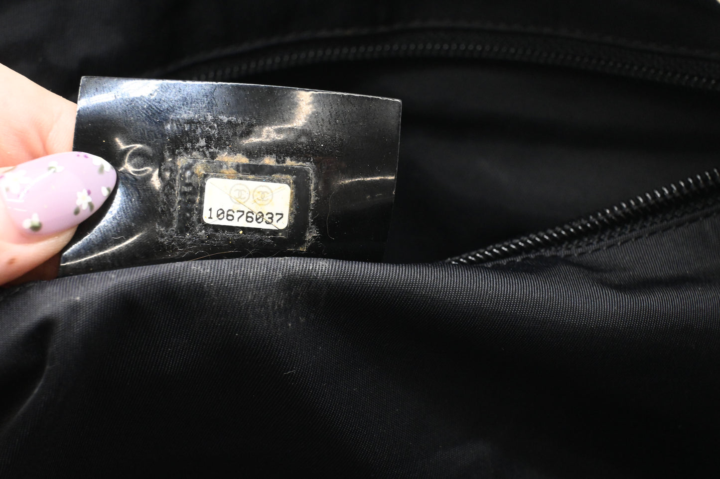 Chanel Sport Line Duffle Bag in Silver Satin