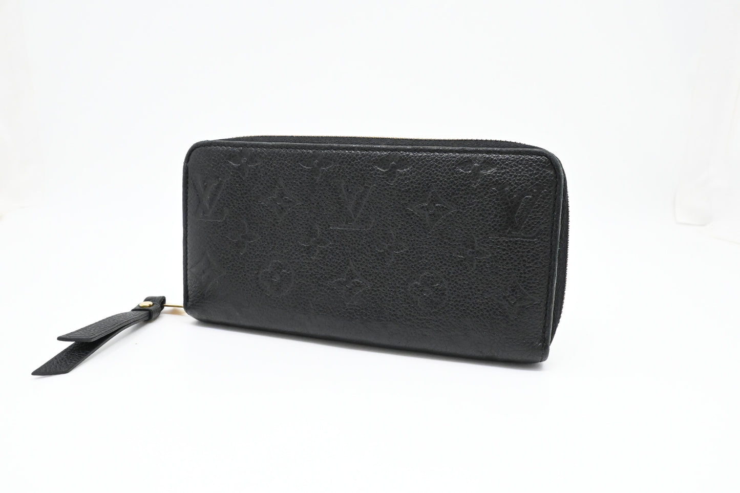 Louis Vuitton Long Zippy Wallet in Black Empreinte Leather