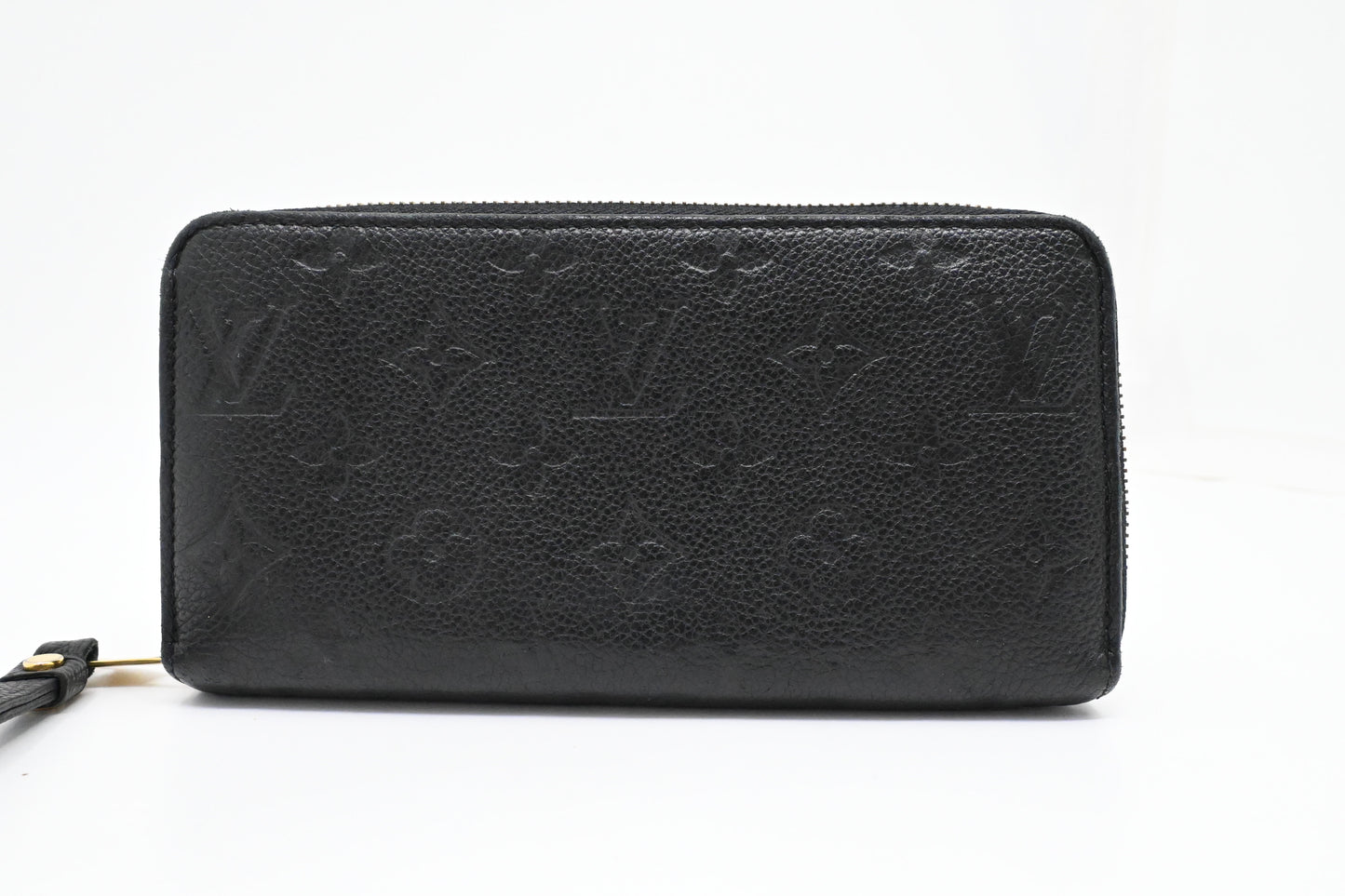 Louis Vuitton Long Zippy Wallet in Black Empreinte Leather
