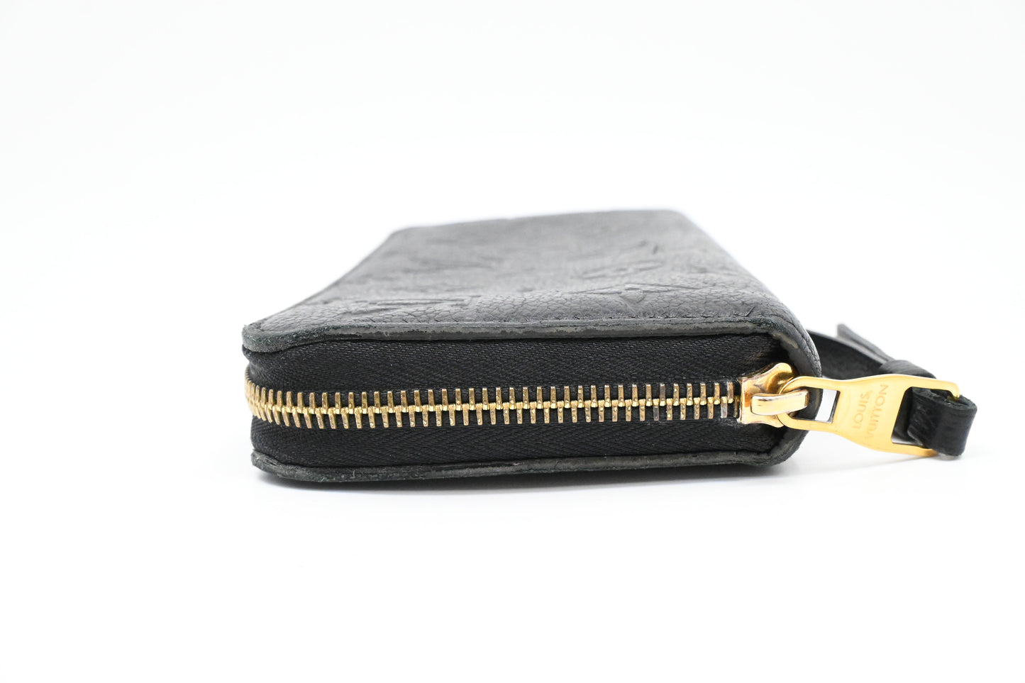 Louis Vuitton Long Zippy Wallet in Black Empreinte Leather