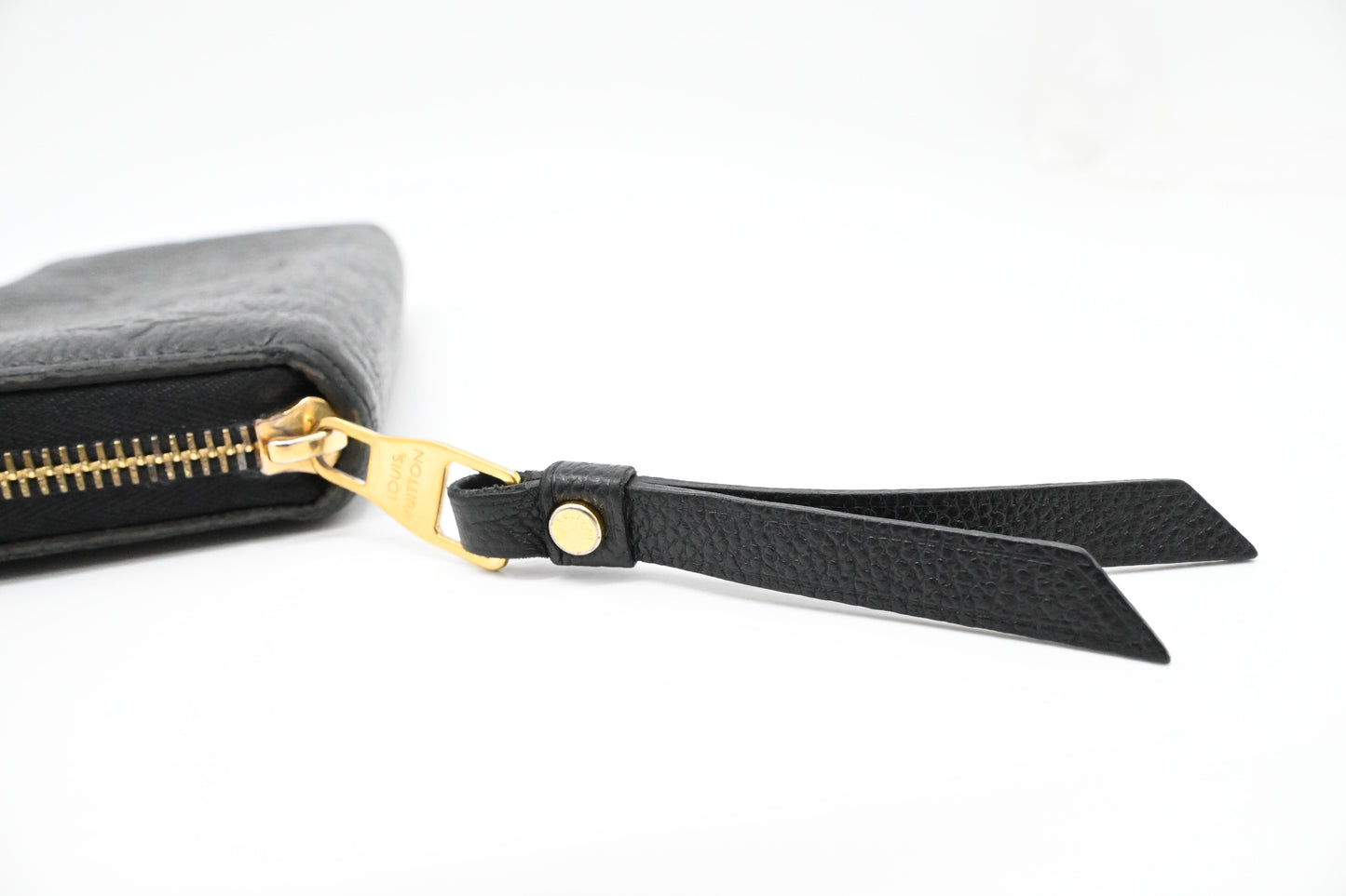 Louis Vuitton Long Zippy Wallet in Black Empreinte Leather