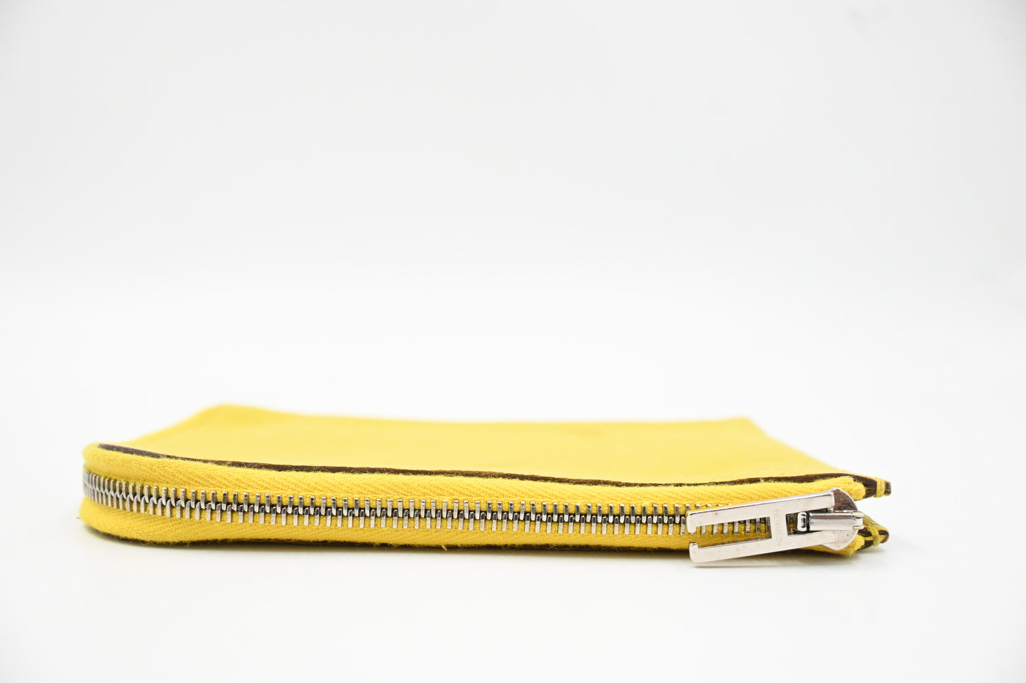 Hermes Small Azap Wallet in Yellow Leather