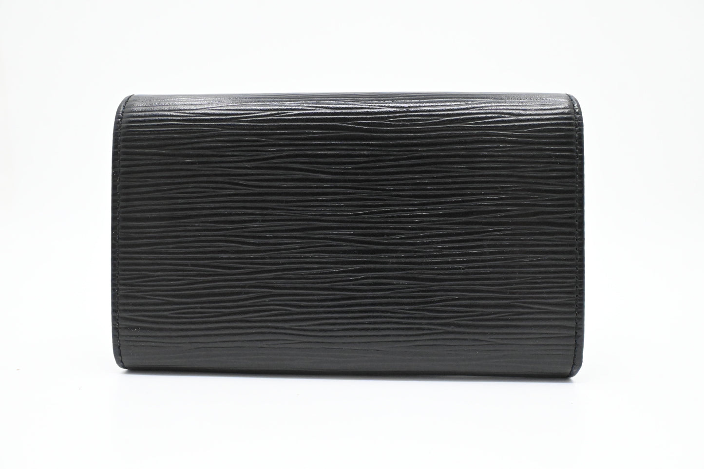 Louis Vuitton Trésor Wallet in Black Epi Leather