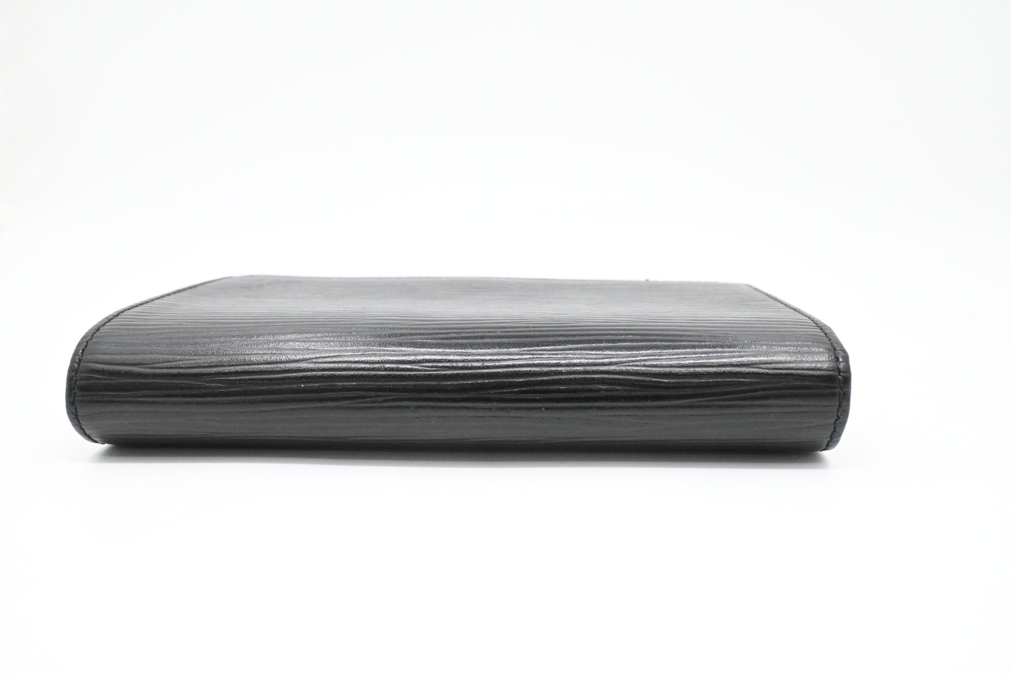 Louis Vuitton Trésor Wallet in Black Epi Leather