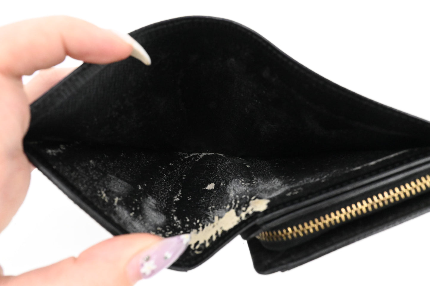 Louis Vuitton Trésor Wallet in Black Epi Leather