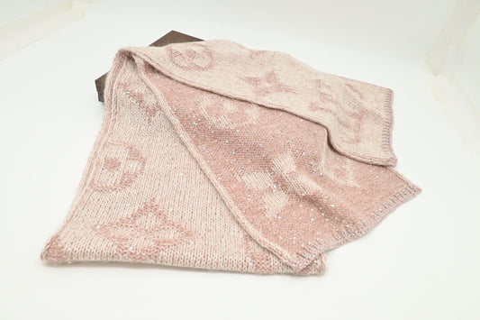 Louis Vuitton Pink Sunset Scarf