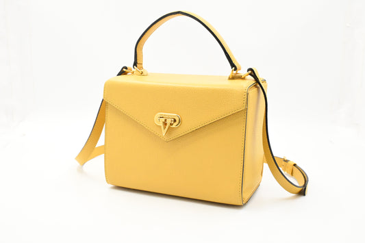 Valentino Vanity in Yellow Leather