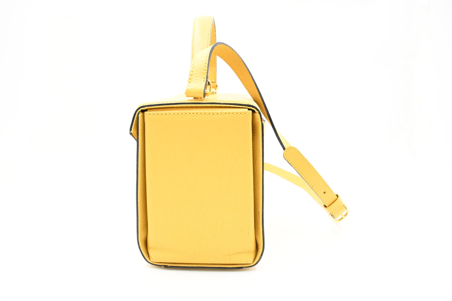 Valentino Vanity in Yellow Leather