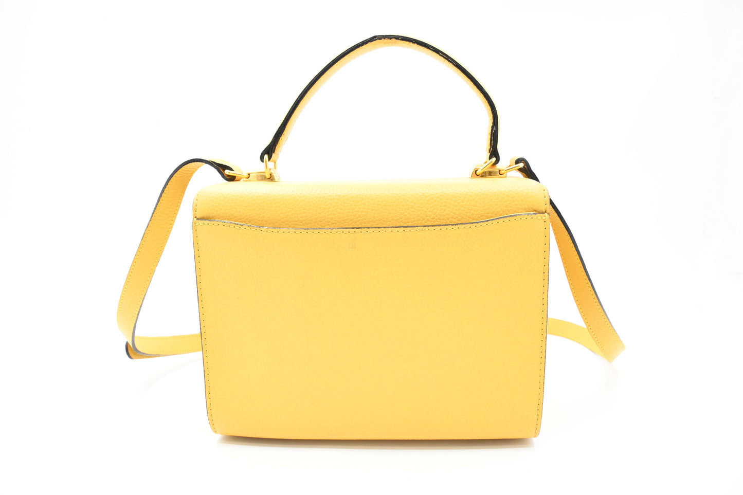Valentino Vanity in Yellow Leather